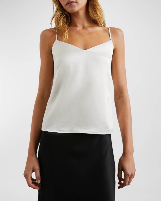 Paola Crepe Tank Top